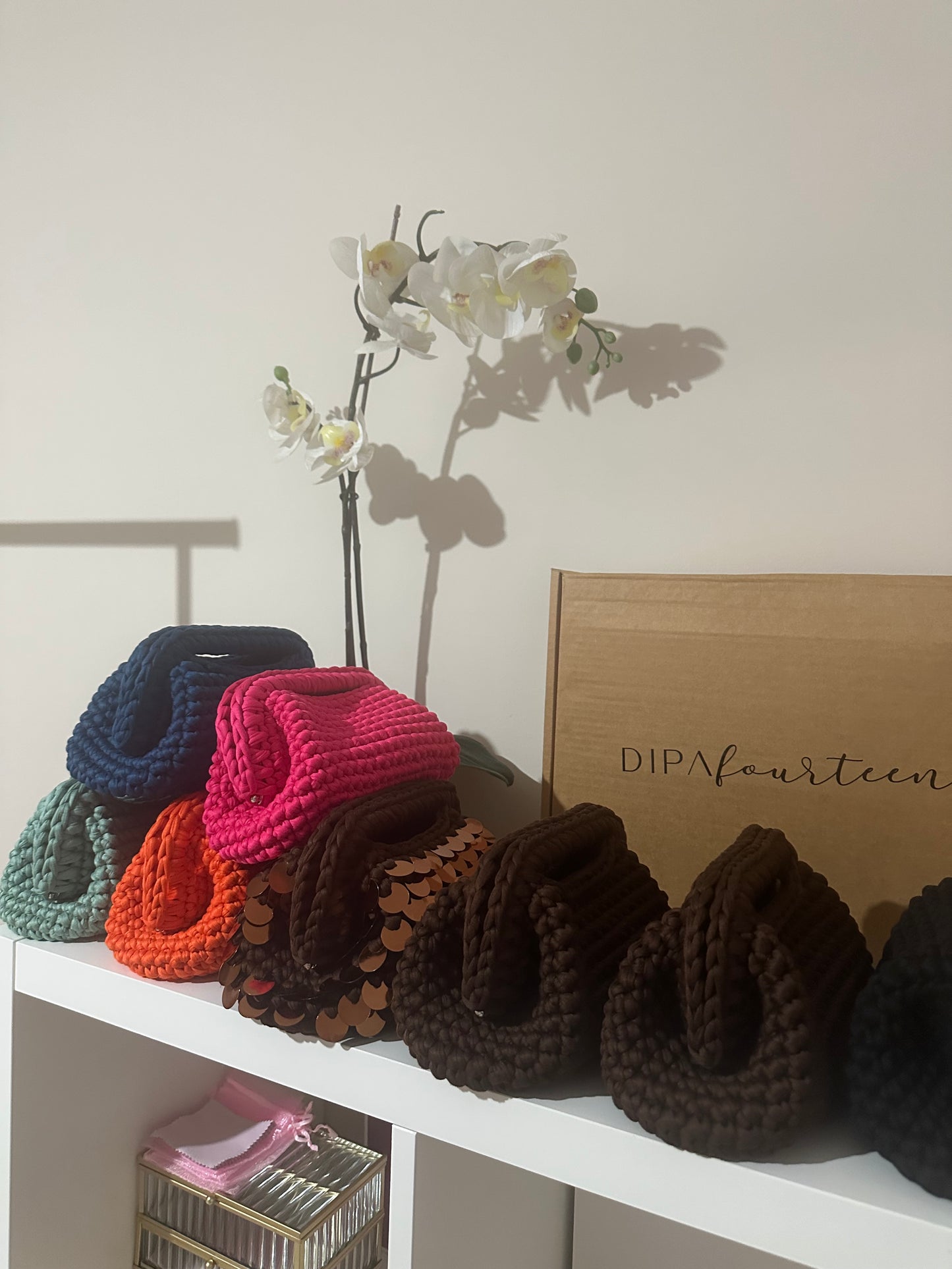 Elodie Clutch Bag - Viola