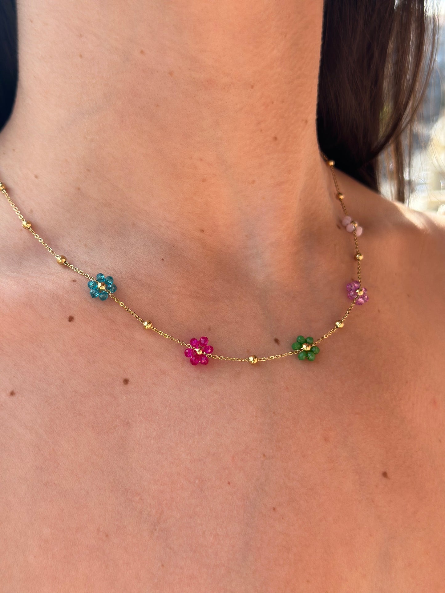 Collana Margherita Multicolor