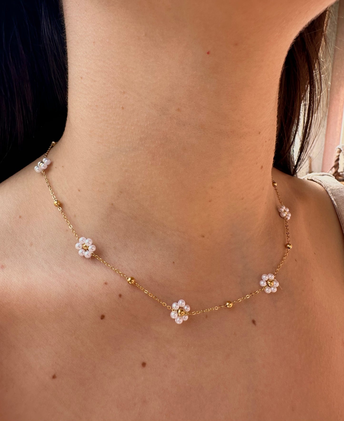 Collana Margherita in Perle