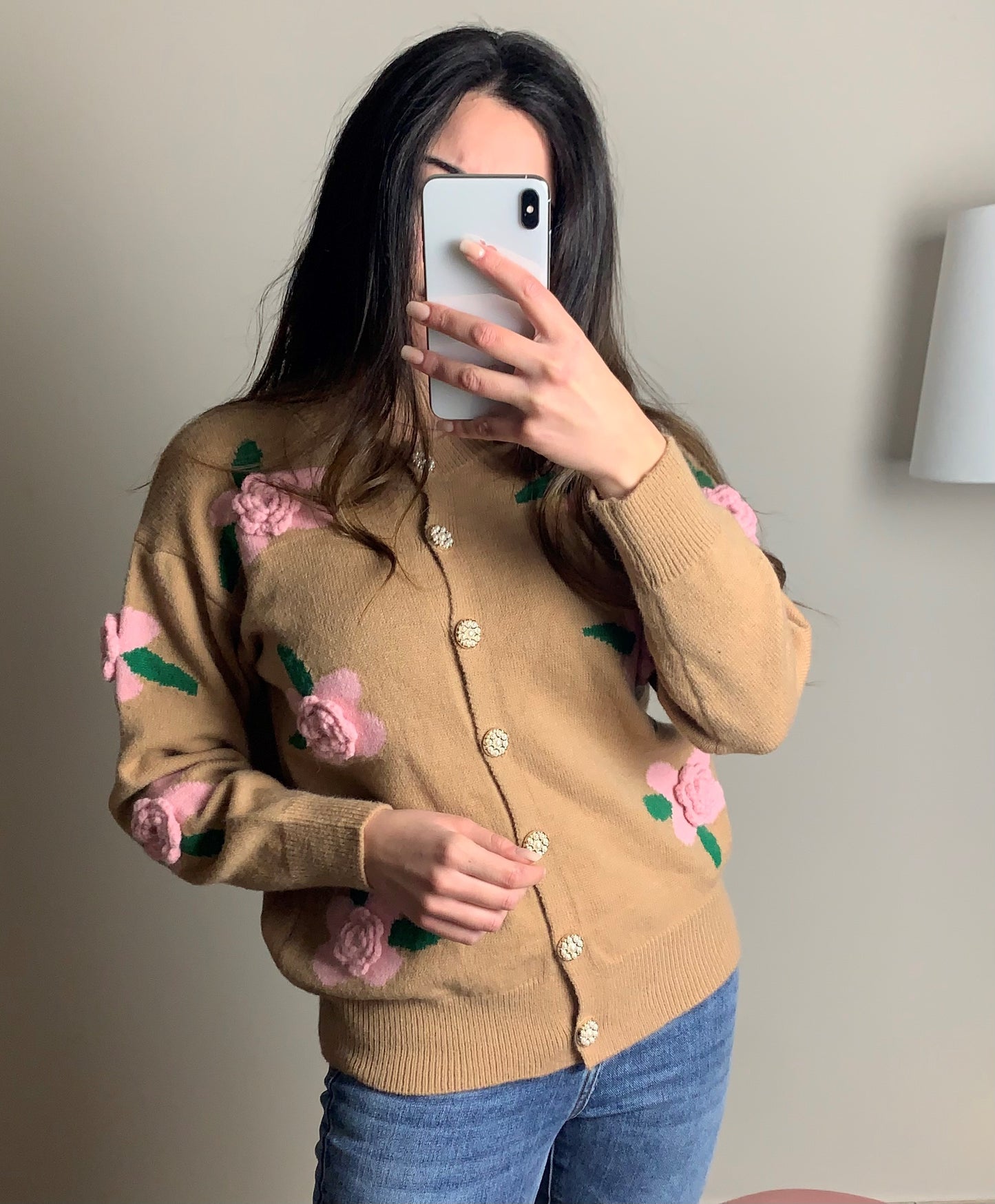CARDIGAN ROSE