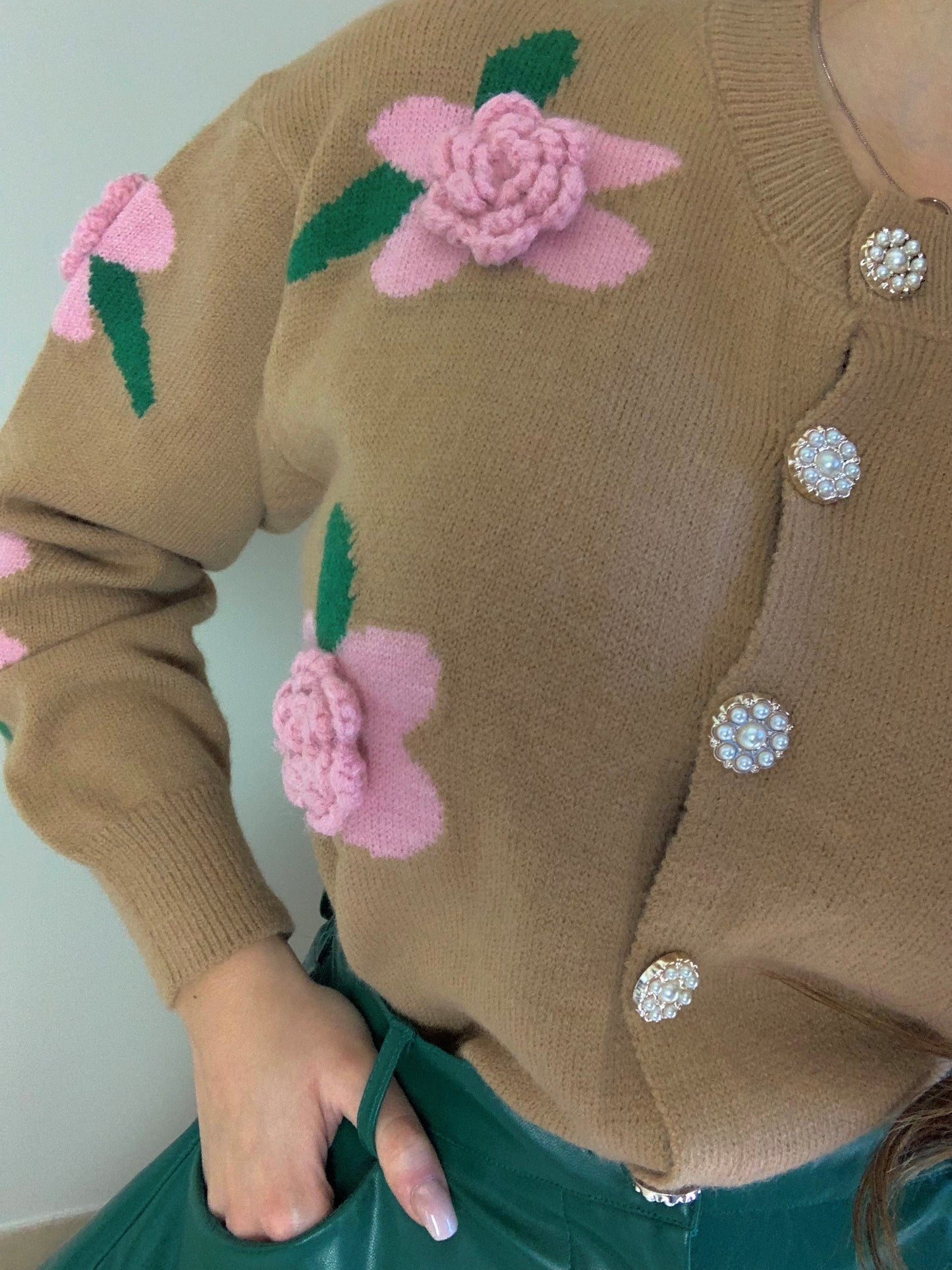 CARDIGAN ROSE