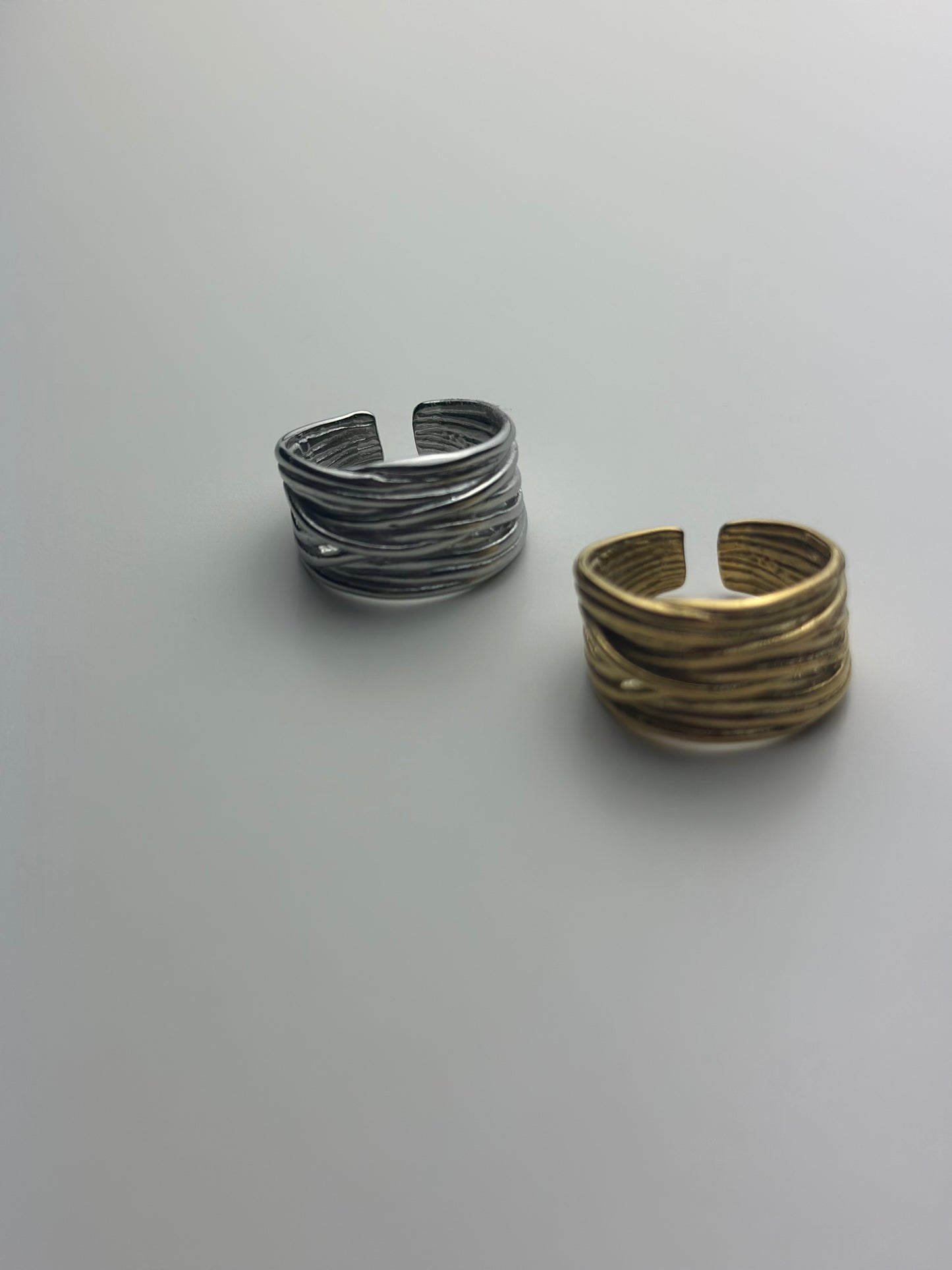 Anello Fascia Intrecciata
