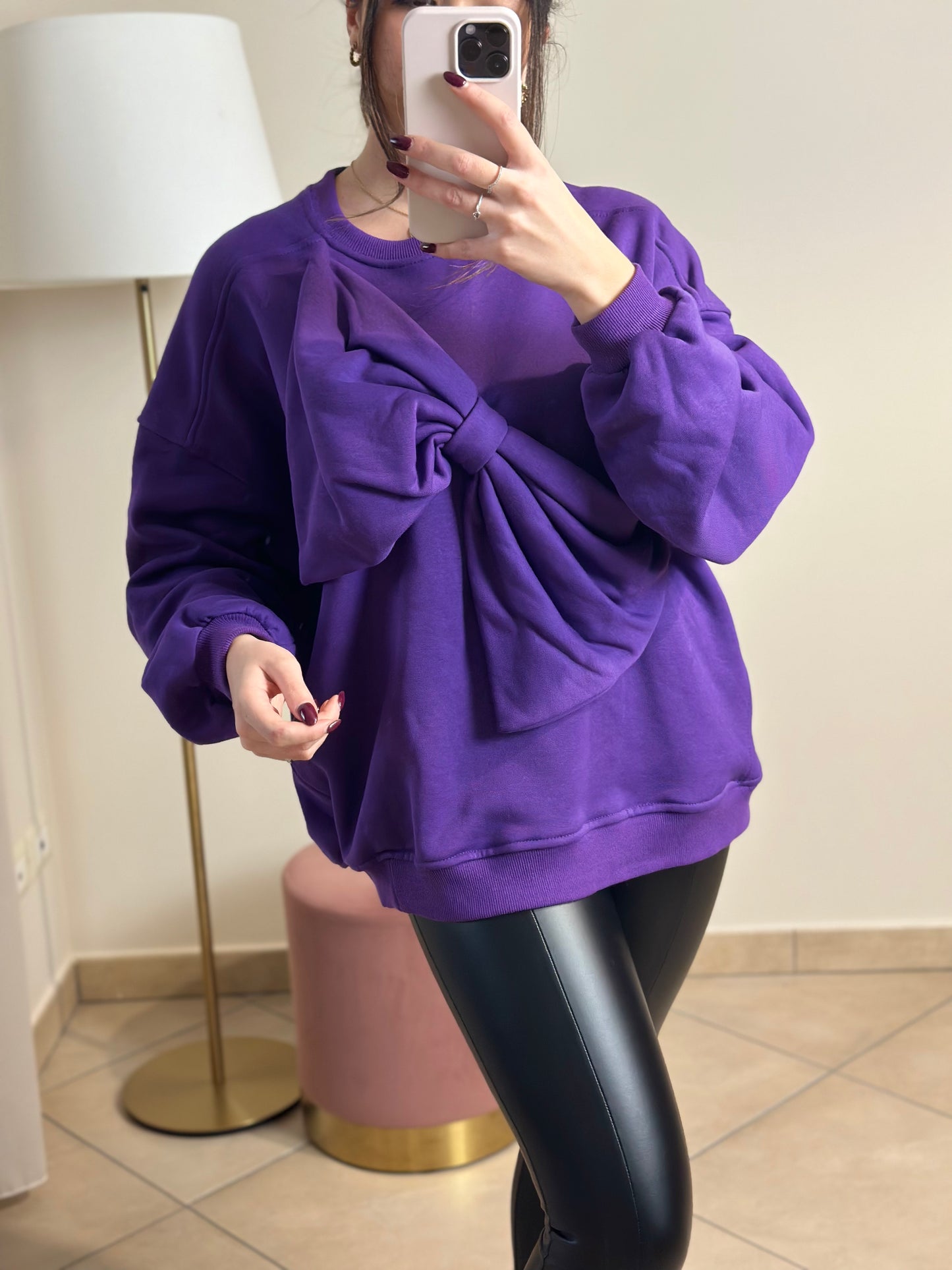 FELPA FIOCCO OVERSIZE LUMINA
