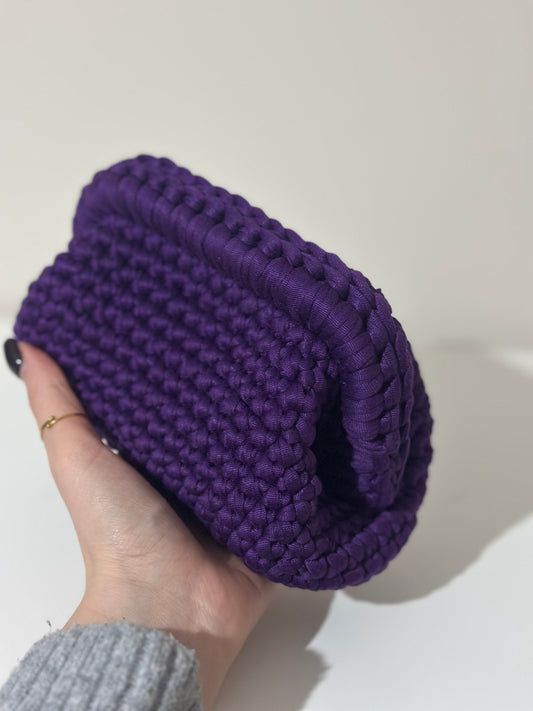 Elodie Clutch Bag - Viola