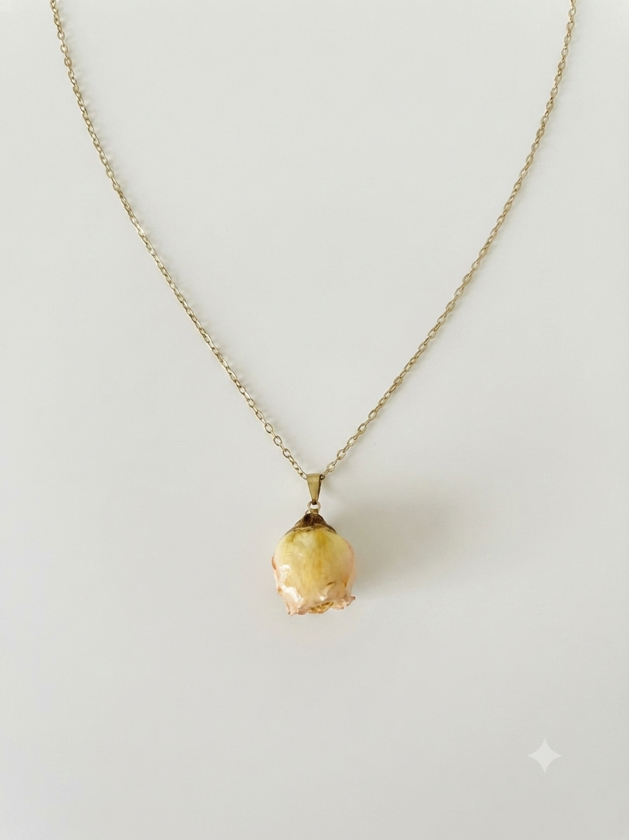 Collana Bocciolo di Rosa