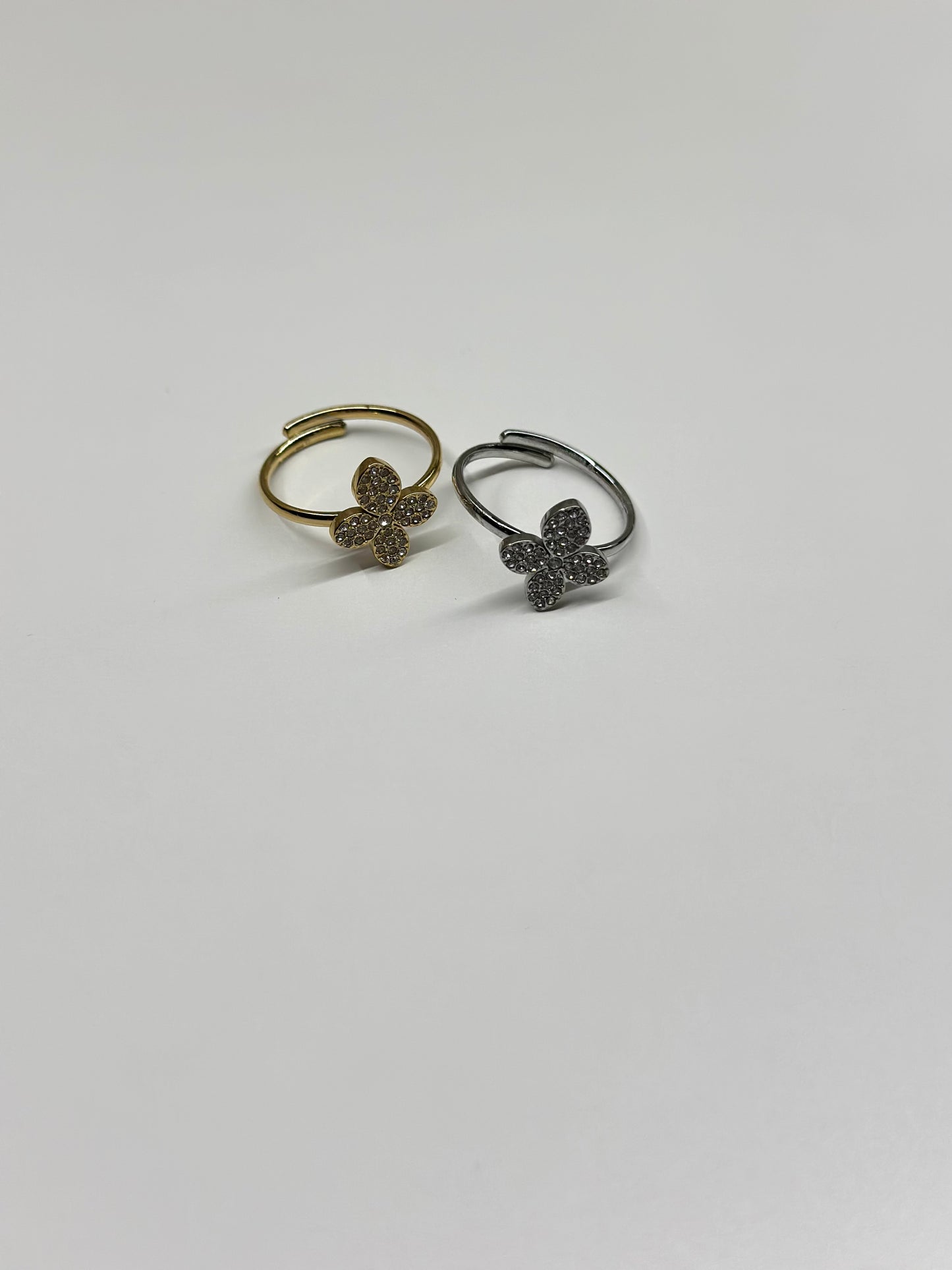 Anello Pavé Flora Chic