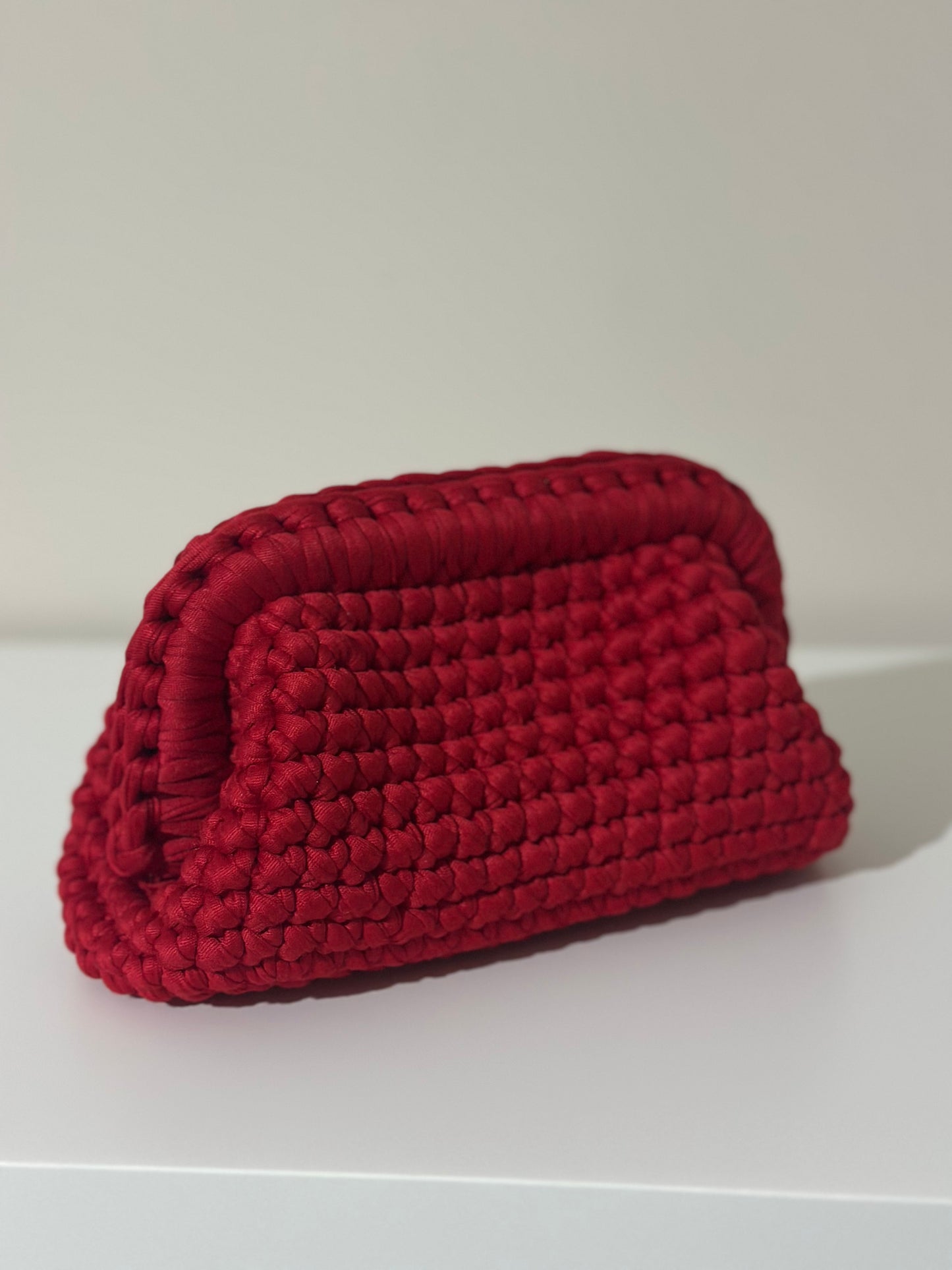 Elodie Clutch Bag - Red
