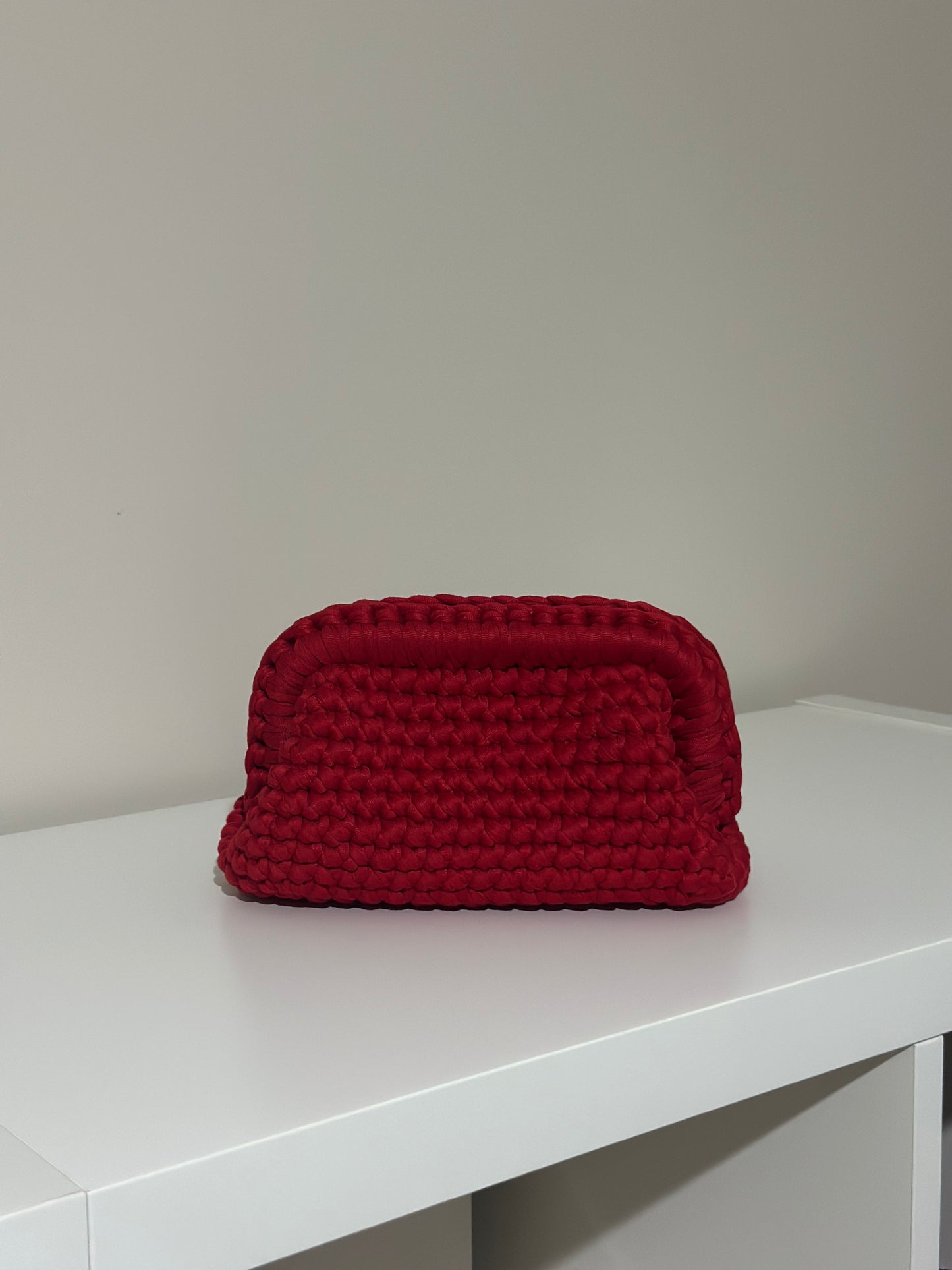 Elodie Clutch Bag - Red