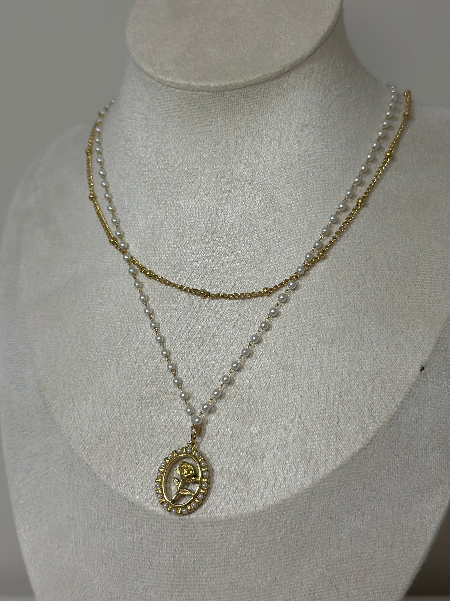 Collana Rosé Pearl