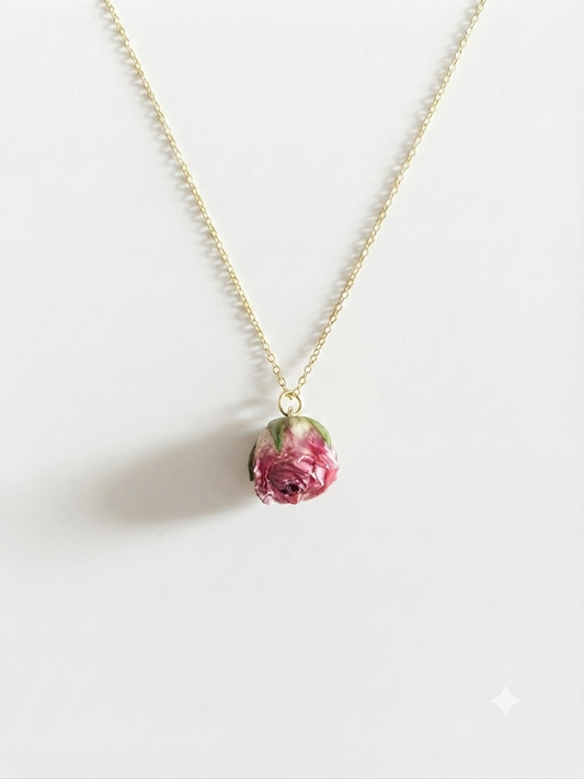Collana Bocciolo di Rosa