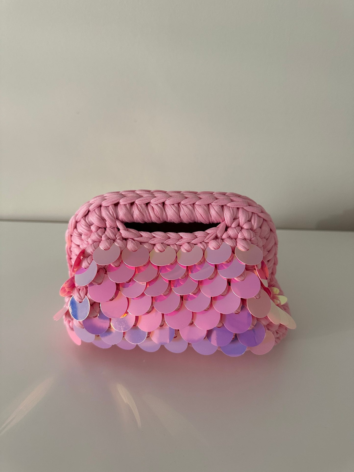Elodie Clutch Bag con Paillettes