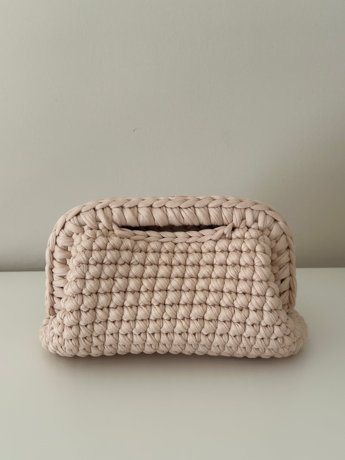 Elodie Clutch Bag - Crema