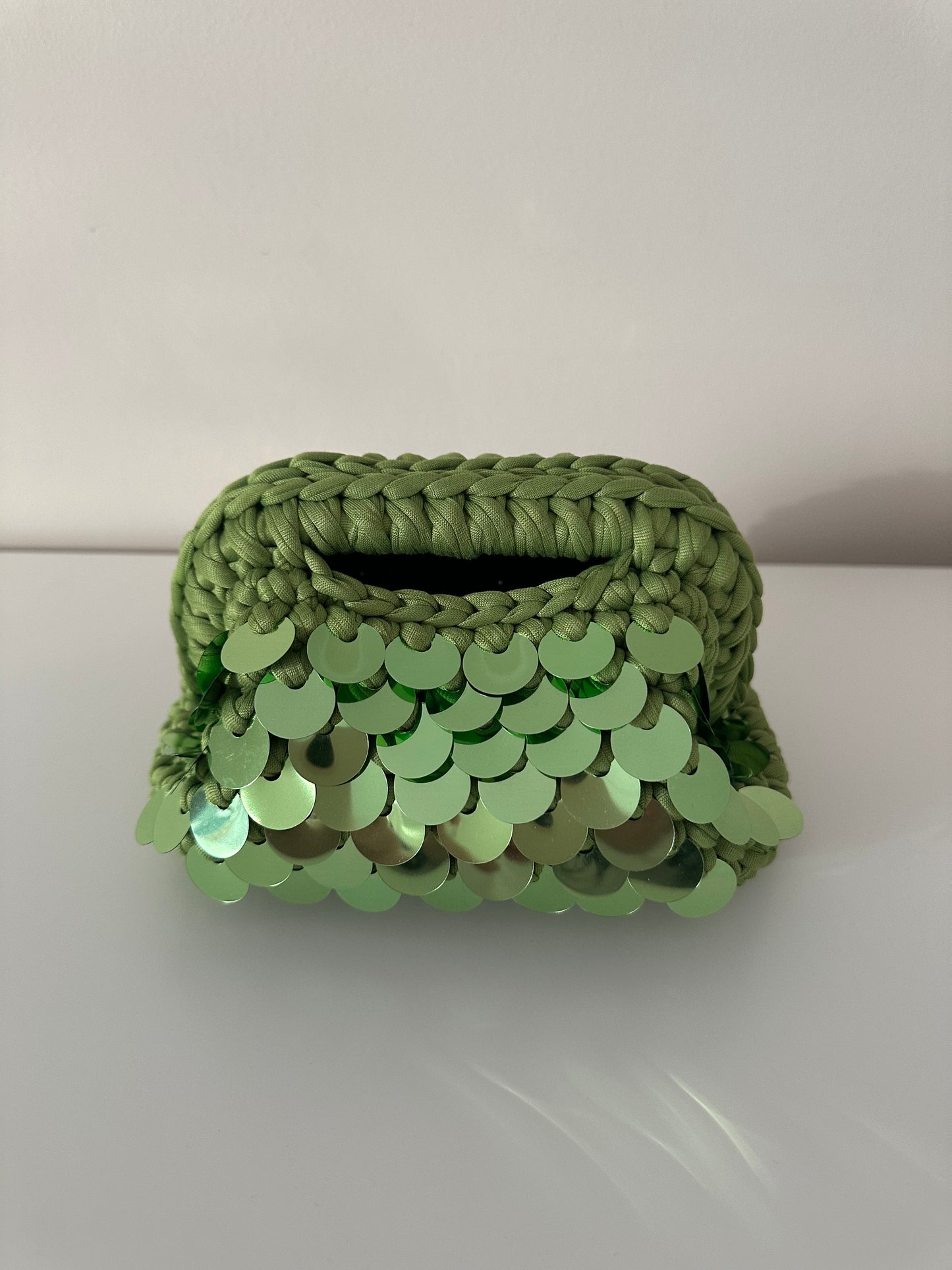 Elodie Clutch Bag con Paillettes