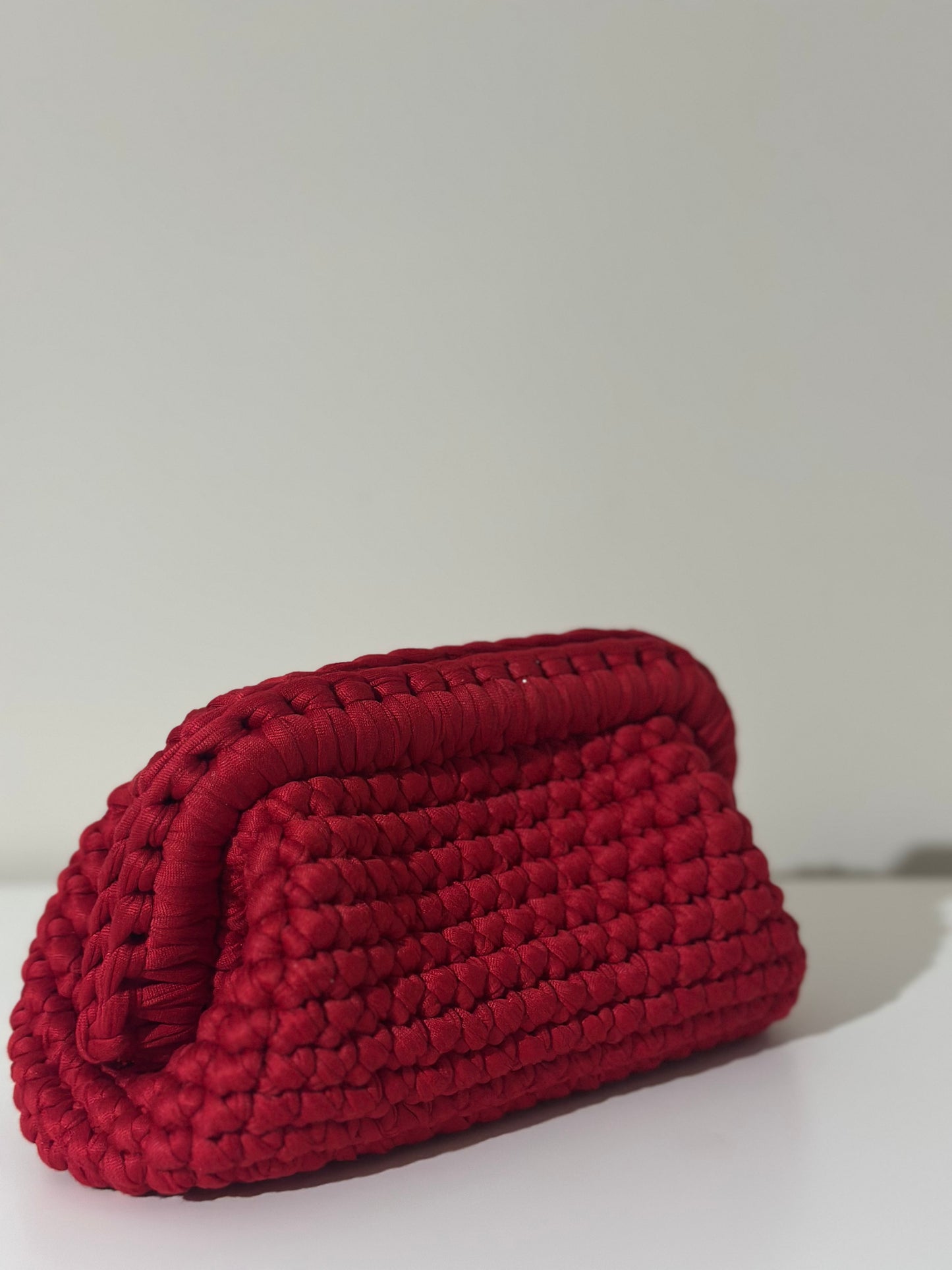 Elodie Clutch Bag - Red