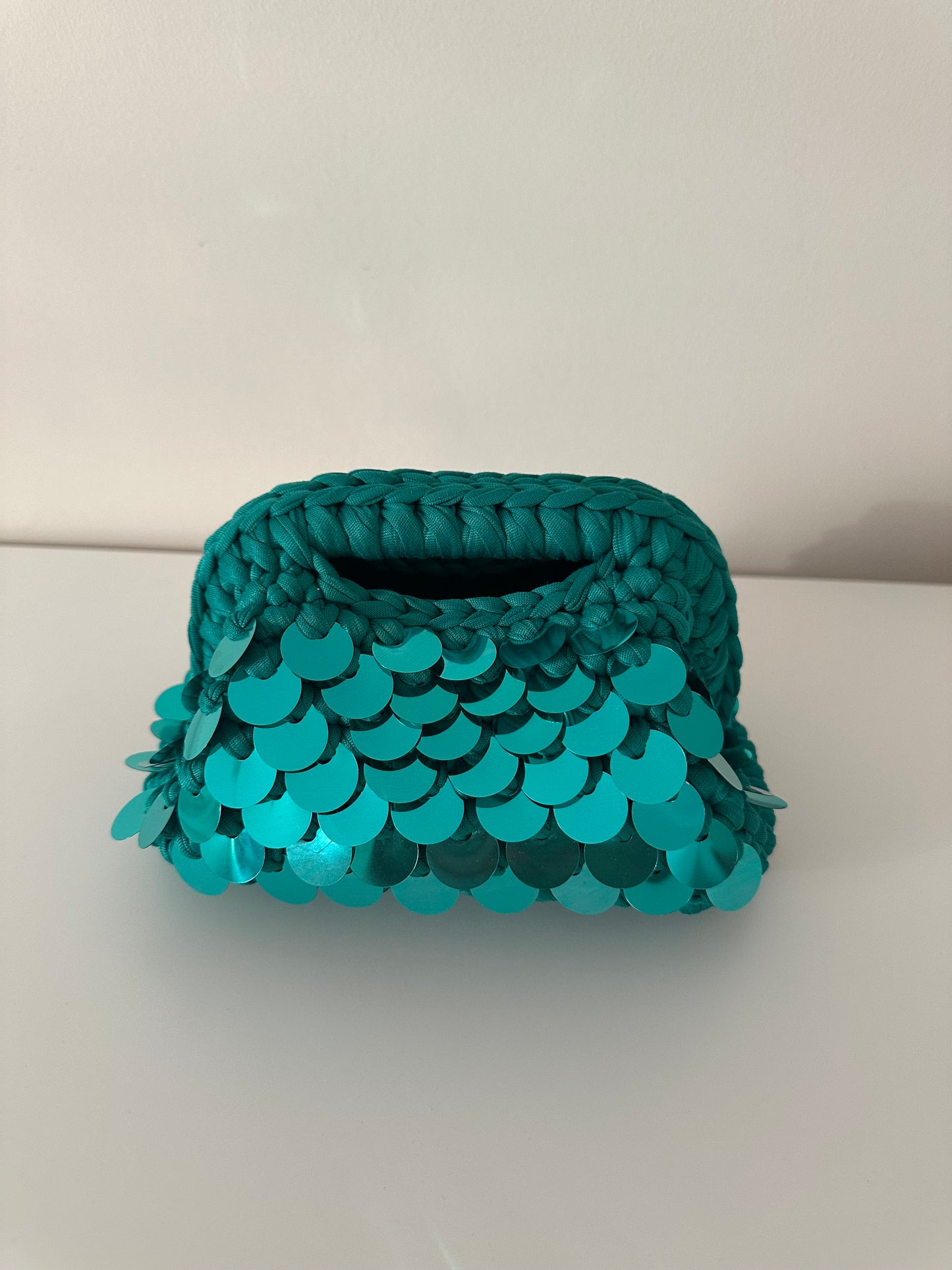 Elodie Clutch Bag con Paillettes