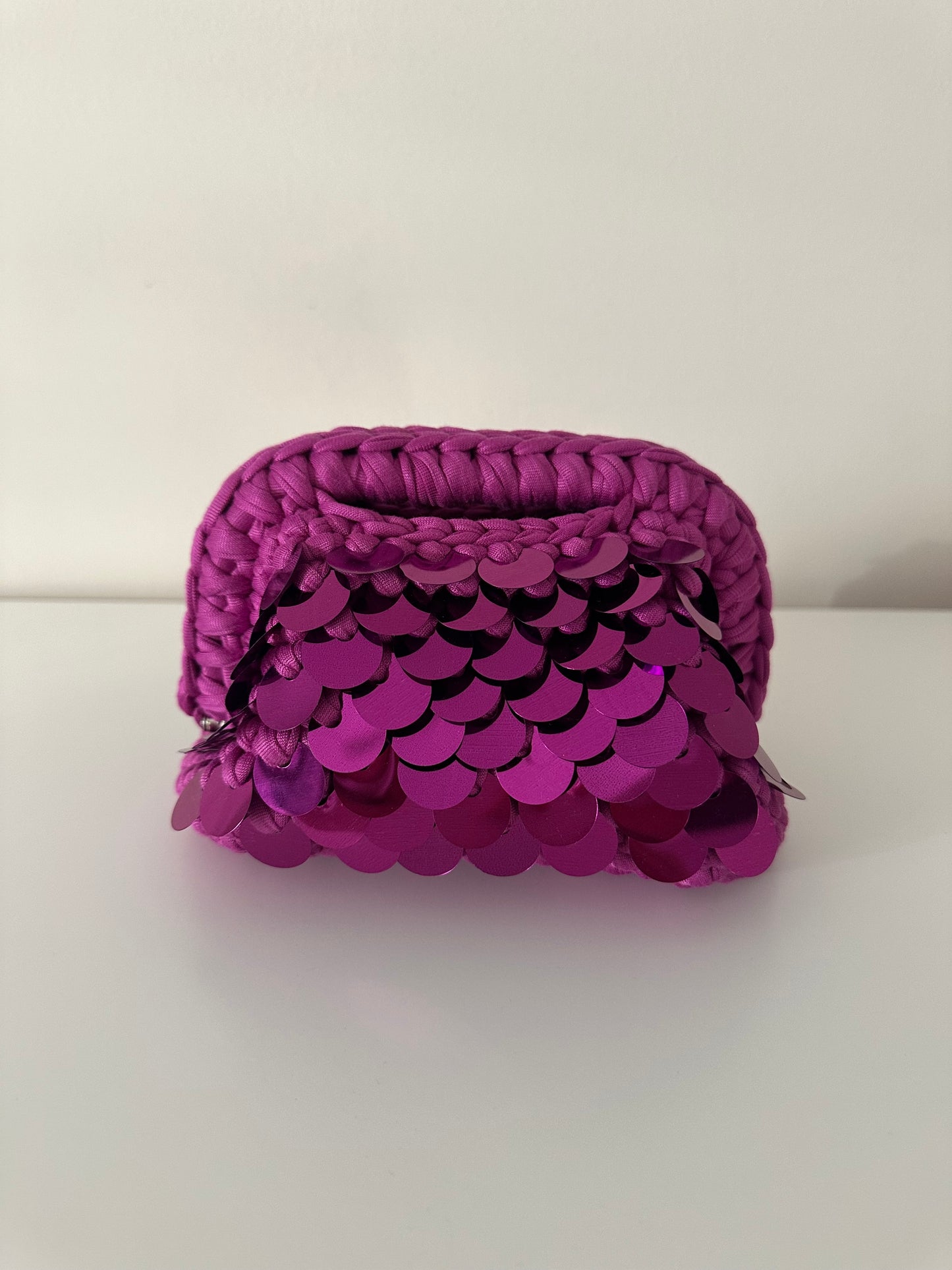 Elodie Clutch Bag con Paillettes