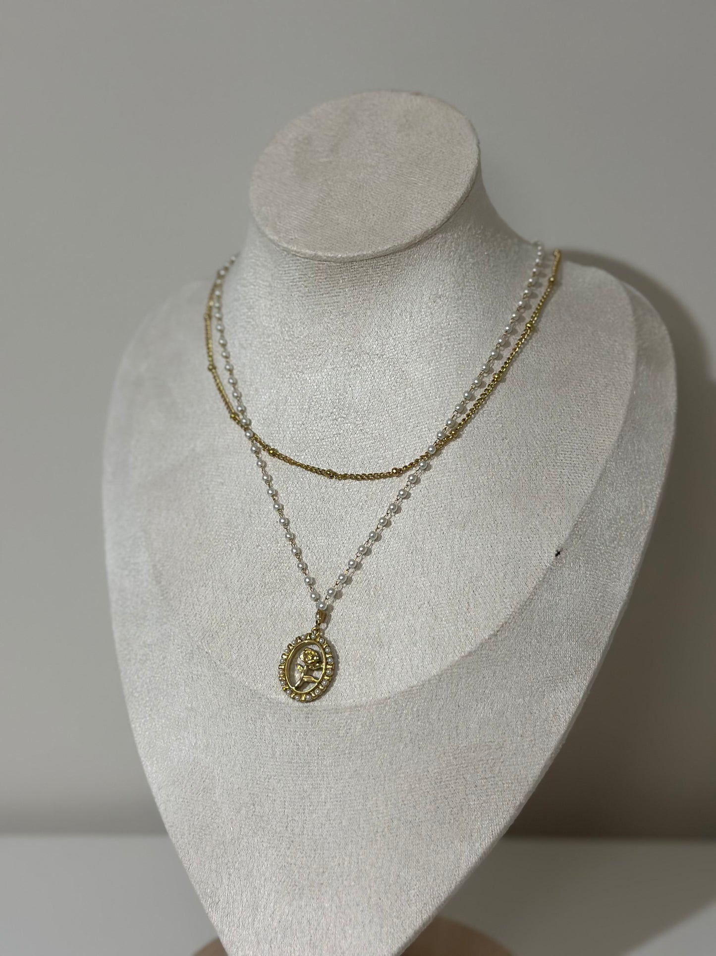 Collana Rosé Pearl