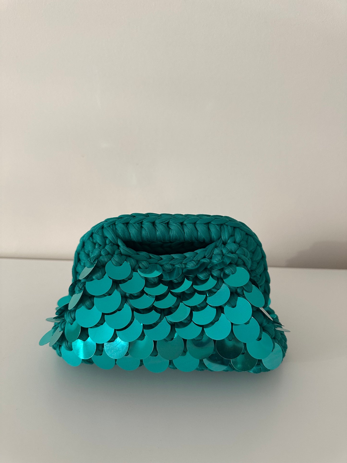 Elodie Clutch Bag con Paillettes
