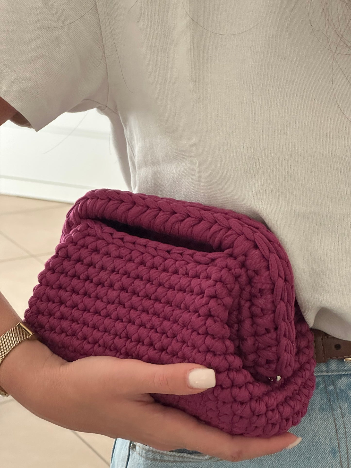 Elodie Clutch Bag - Orchidea