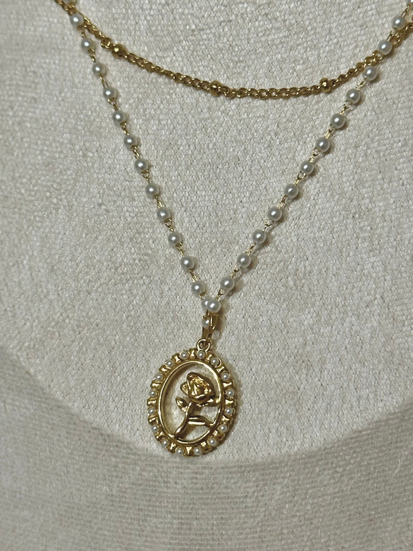 Collana Rosé Pearl