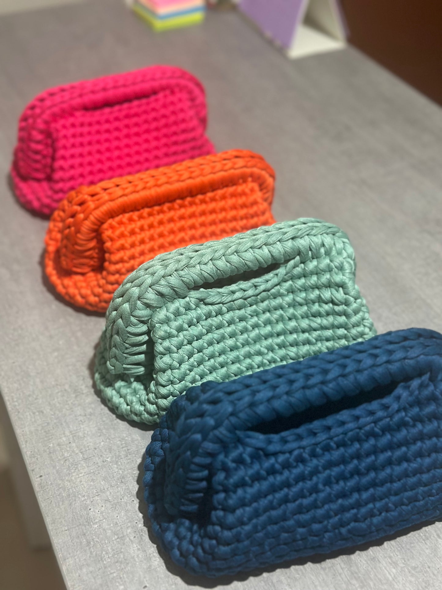 Elodie Clutch Bag - Menta