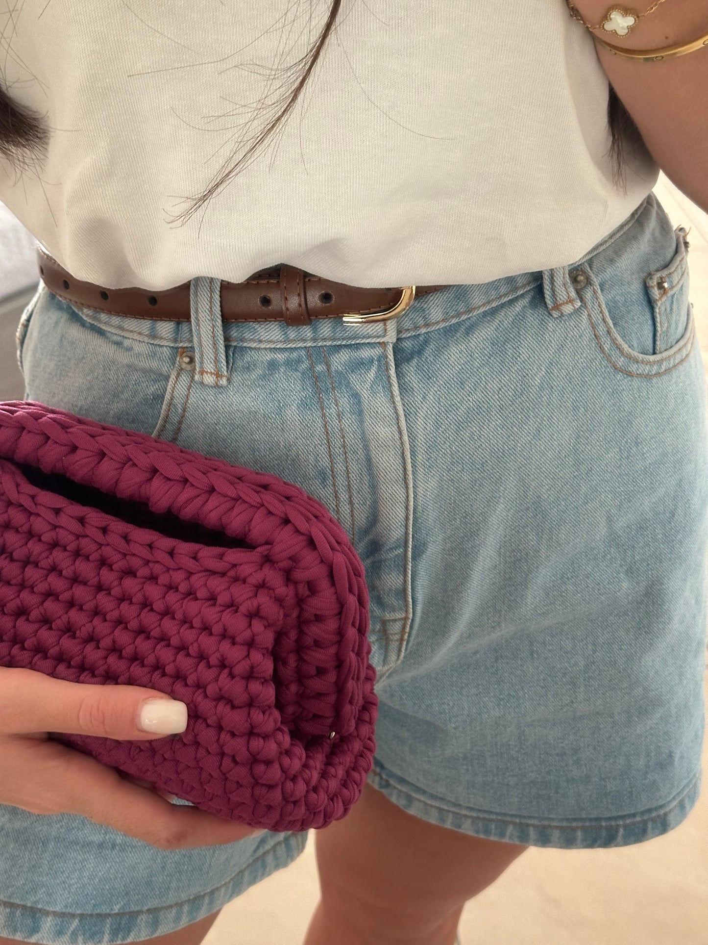 Elodie Clutch Bag - Orchidea