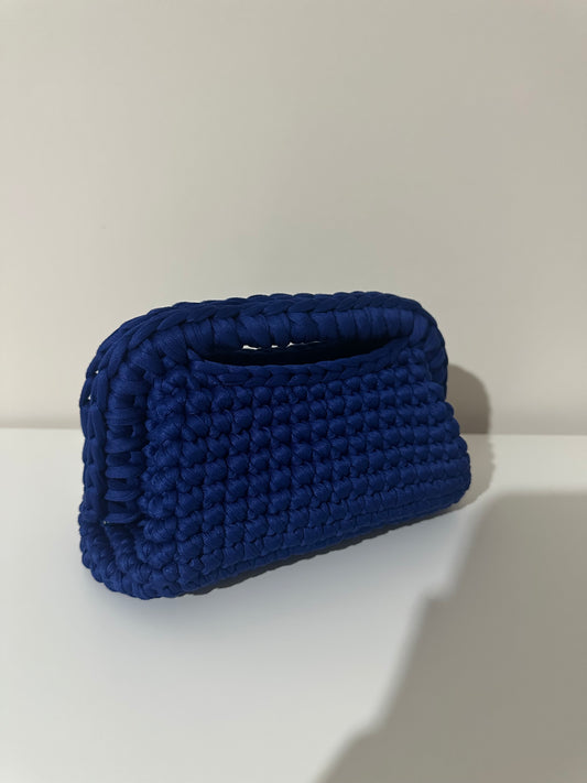 Elodie Clutch Bag - Blue Elettrico