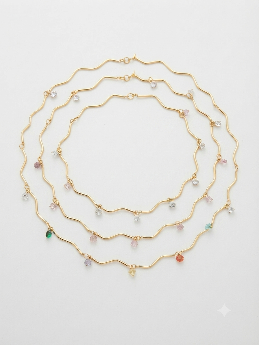 Collana Plissé Luce