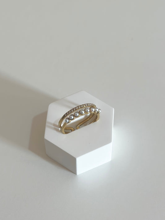 Anello Perle di Luce