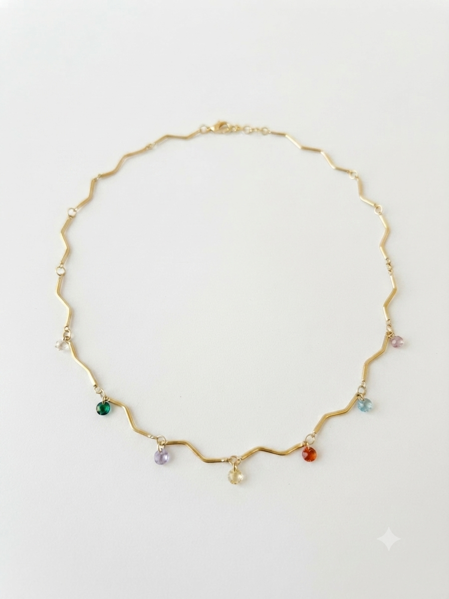 Collana Plissé Luce