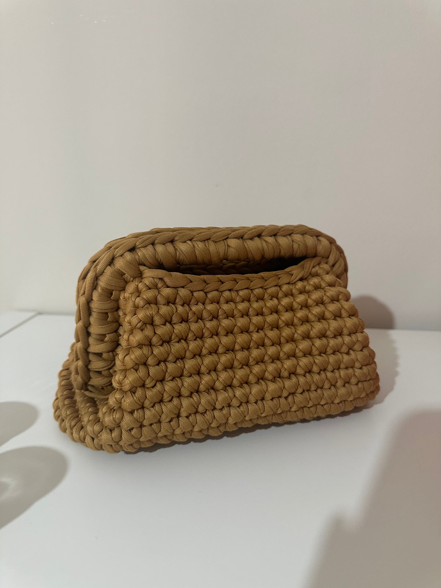 Elodie Clutch Bag - Nocciola