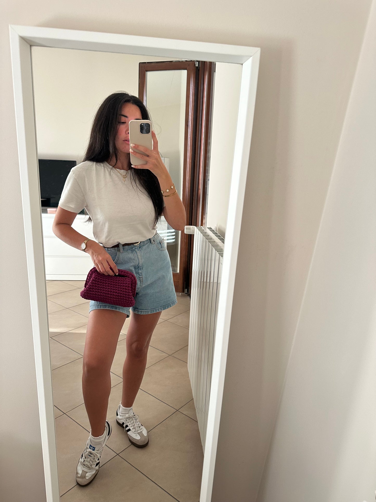 Elodie Clutch Bag - Orchidea