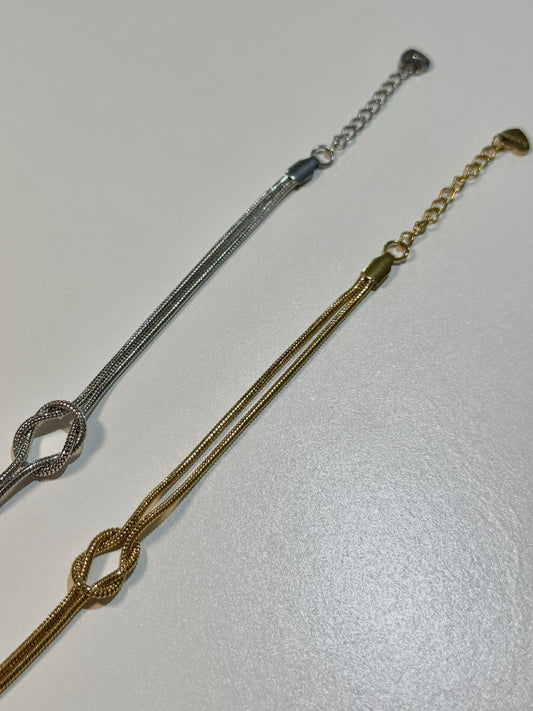 Set Bracciali Nodo D'Amore