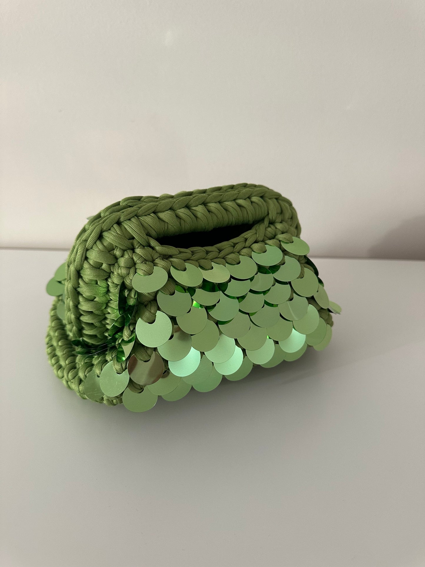 Elodie Clutch Bag con Paillettes