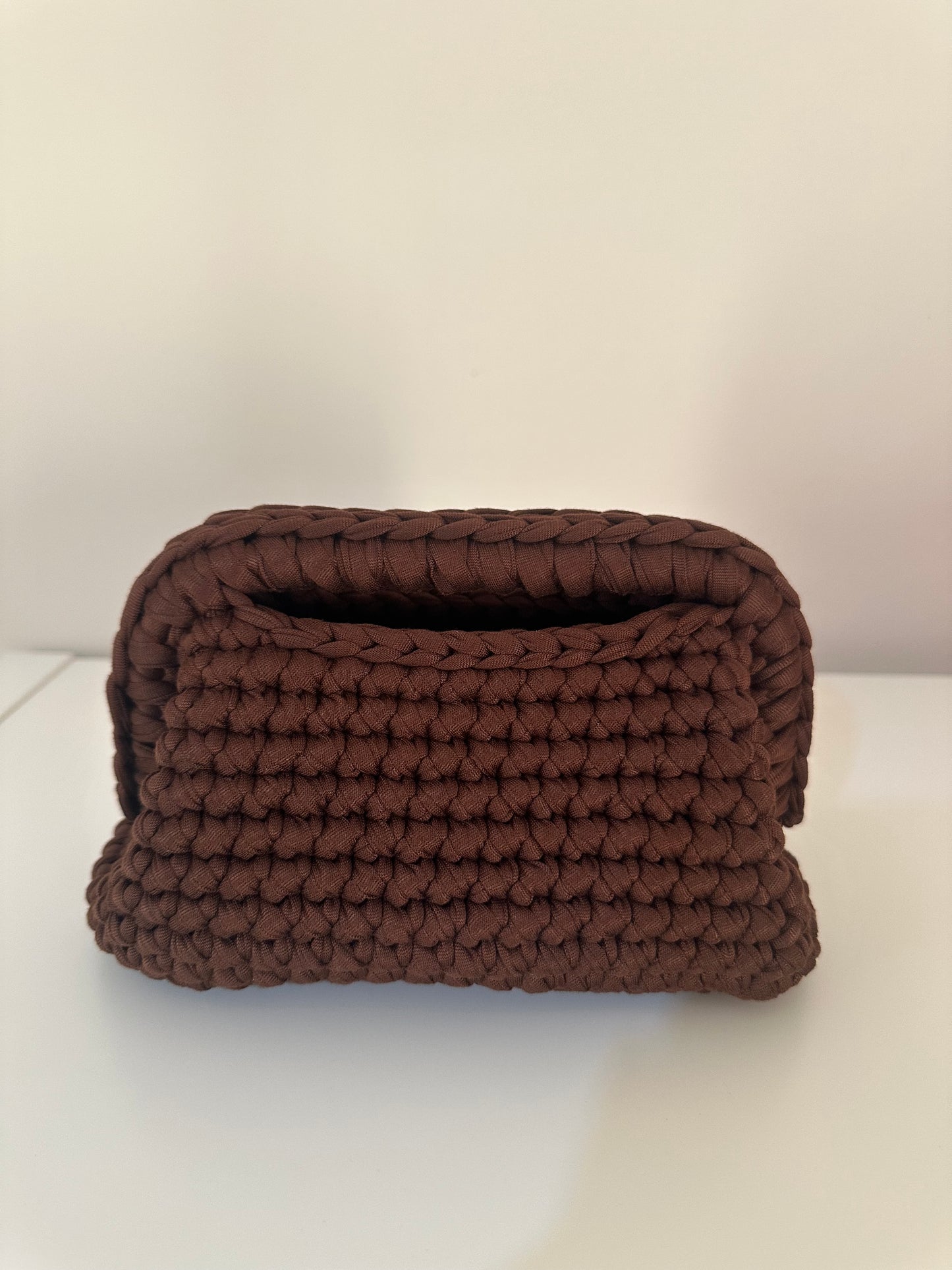 Elodie Clutch Bag - Brown
