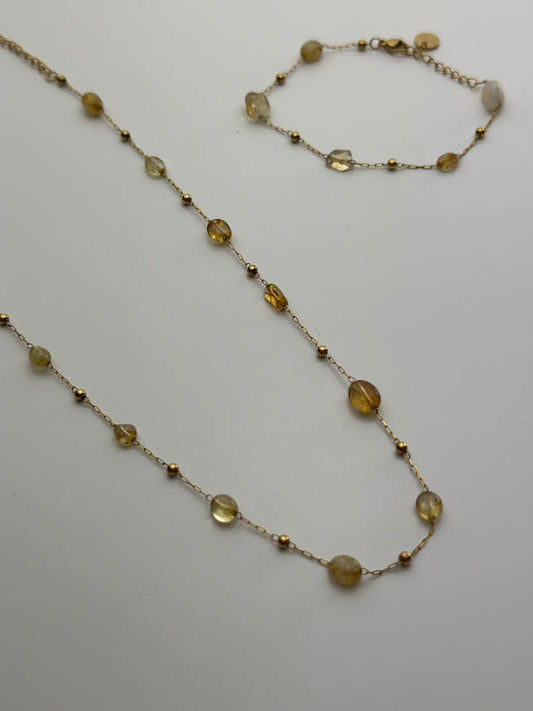 Collana  Petali di Pietra