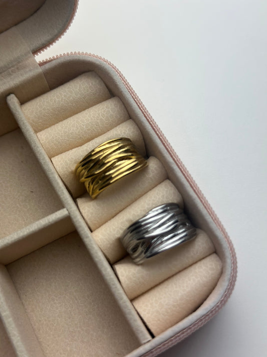 Anello Fascia Intrecciata